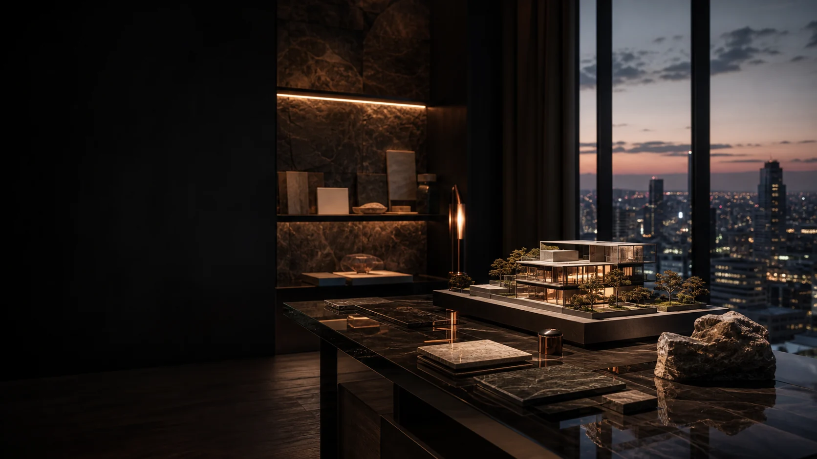 Conceptual private architecture presentation